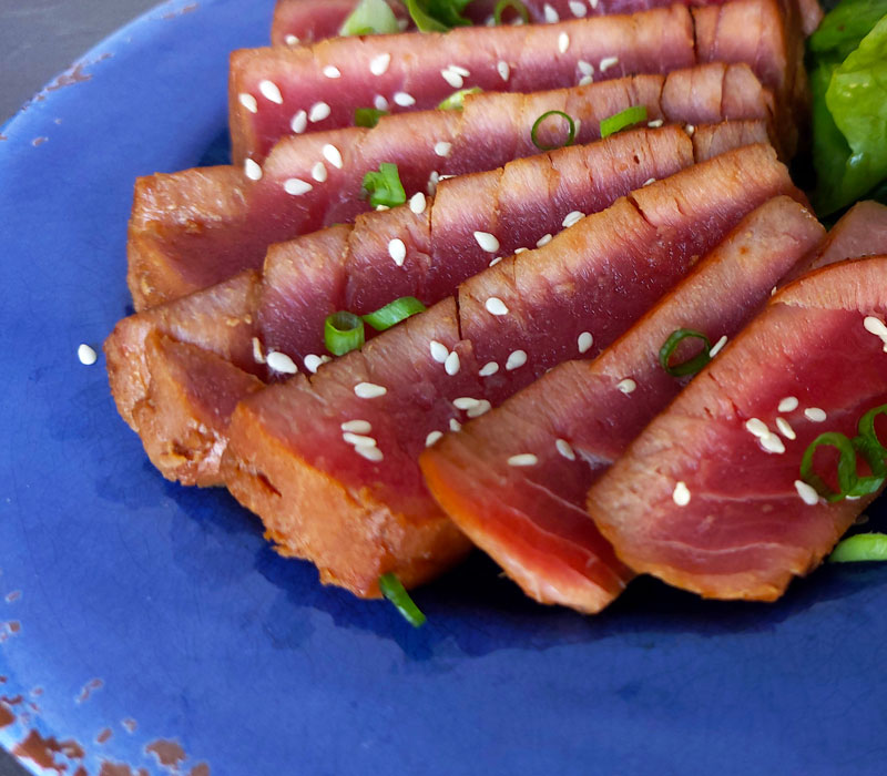 Seared Tuna Steak Recipe Teriyaki Dandk Organizer